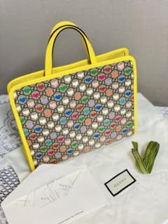 【GUCCI 】チルドレンズ GGハート トートバッグのサムネイル