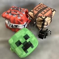 MINECRAFT ポーチ＆キーホルダー 4点セット