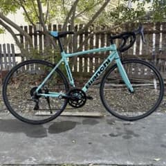 Bianchi アクアブルー ロードバイク 引き取り限定！ Bianchi ロードバイク アクアブルー - メルカリ
