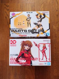 30MS オプションパーツセット28 ＆ 30MP 式波・アスカ・ラングレー