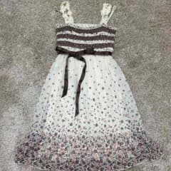✩レストローズ✩小花柄シフォン ワンピ ワンピースのサムネイル