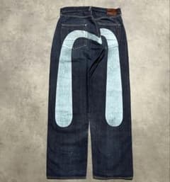 36×35 Evisu 大黒 ビッグカモメ 水色ペンキ travis Y2K 36×35 Evisu 大黒 ビッグカモメ 水色ペンキ travis Y2K - メルカリ