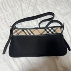 Burberry ショルダーバッグ ノバチェック ブラックのサムネイル