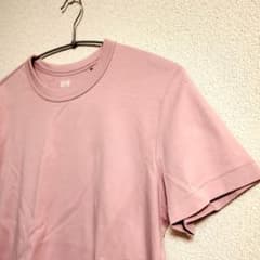 ガ*子様 ユニクロ クルーネックTシャツ ＸＬピンクのサムネイル
