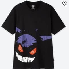 uniqlo ポケモン tシャツ 黒 Lのサムネイル