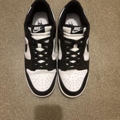 NIKE Dunk Low Black White スニーカーのサムネイル
