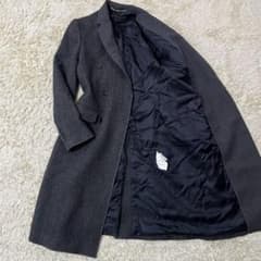 ドルチェ＆ガッバーナ チェスターコート ヘリンボーン ロング ドルガバ