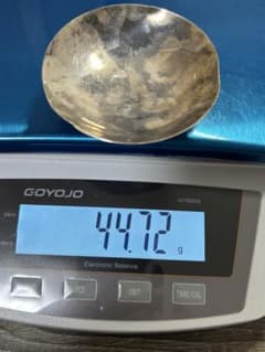 純銀製】純銀製盃44.7g！純銀刻印有り！純銀杯！鋳つぶしに、資産防衛