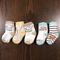 ベビーソックス　赤ちゃん　靴下　5足のサムネイル