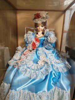 昭和レトロ ガラスケース 人形 - メルカリ