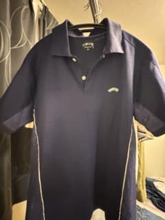 STUSSY AUTHENTIC ポロシャツ ネイビー Mサイズのサムネイル