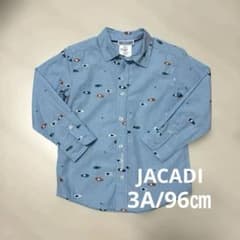 JACADI ジャカディ 3A/96㎝ シャツ 綿100%のサムネイル