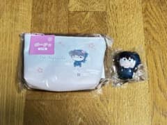 未使用品　忍たま乱太郎 フリューくじ ポーチ＆マスコット　2点のサムネイル