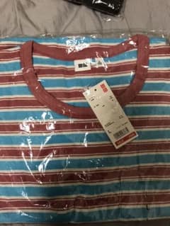 ユニクロ 半袖 ボーダー Tシャツ メンズのサムネイル