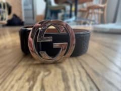 GUCCI インターロッキングG ベルト ダークブラウンのサムネイル