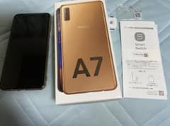 美品 Galaxy A7 64GB SIMフリー ゴールド 楽天のサムネイル