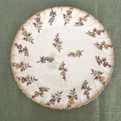 Sarreguemines ルイ15世 デザートプレートフランスアンティーク B