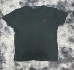 Polo by Ralph Lauren VネックTシャツ ブラック Mのサムネイル