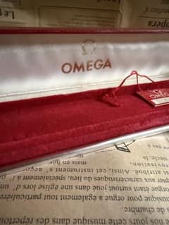 希少・当時物】OMEGA オメガ 純正 時計ケース 空箱 ヴィンテージ タグ