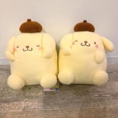 ポムポムプリンかおかくしBIGぬいぐるみ全2種類セット