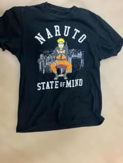 NARUTO 나루토 T셔츠 STATE OF MIND 블랙 M사이즈
