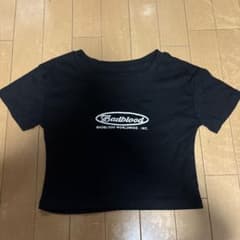 BADBLOOD ロゴプリント ミニ丈 Tシャツのサムネイル