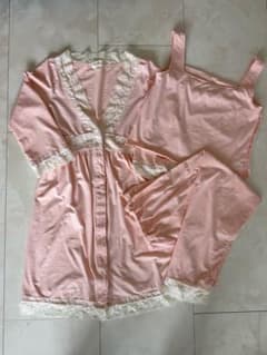 ★限定値下げ★Sweet Mommy マタニティパジャマ 3点セット Mピンクのサムネイル