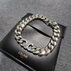 CELINE セリーヌ トリオンフ グルメット チェーンブレスレットのサムネイル