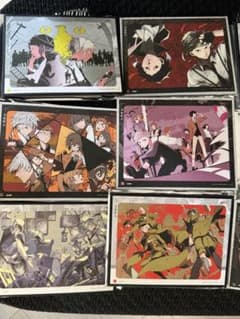 文豪ストレイドッグス 色紙12枚セット 中国限定のサムネイル