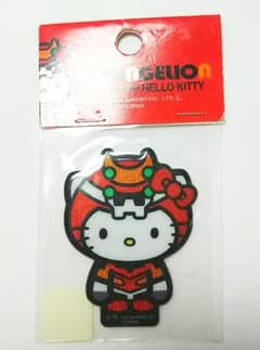 エヴァンゲリオン×キティーちゃん 立体シールのサムネイル