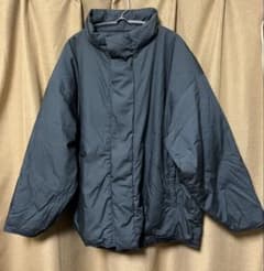 muji labo 高密度織り撥水ダウンジャケット ダークグレー XL 2022 