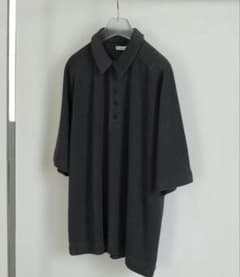 anuke アンヌーク Pile Polo Tops チャコールグレー パイル - メルカリ