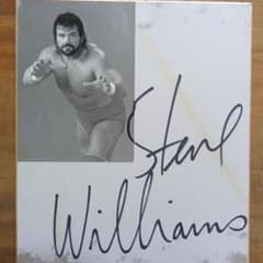 プロレス スティーブ・ウィリアムス 直筆サイン色紙 - メルカリ