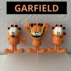 ガーフィールド Garfield フィギュア 3体セット ① まとめ売り - メルカリ