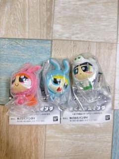 パワーパフガールズ　きぐるみスイング 三体セット