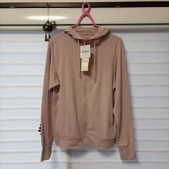 あ〜さん様専用UNIQLO ピンク フルジップパーカー Mのサムネイル