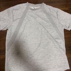グレー 半袖 Tシャツ 切り替えデザインのサムネイル