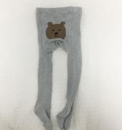 babygap くまさんタイツ グレーのサムネイル