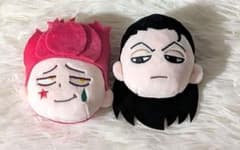 上海 HUNTER×HUNTER ヒソカ イルミ ぬいぐるみ バッジ 中国限定