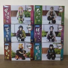 鬼滅の刃　ちょこのせ　フィギュア　柱合会議　セット