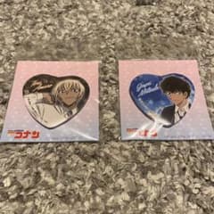 名探偵コナン　松田陣平　安室透　ハート　缶バッジ　2個セットのサムネイル