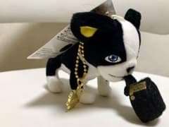 （新品未使用）ジョジョの奇妙な冒険　USJ限定　イギー　ぬいぐるみきーホルダー 新品未使用）ジョジョの奇妙な冒険 USJ限定 イギー ぬいぐるみき
