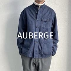 AUBERGEオーベルジュFOREST D フォレスティエールシルク混デニム40 m95296708348_1.jpg?1771821079