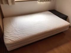 【石黒様専用】無印良品　脚付マットレス　セミダブル　ベッドのサムネイル