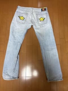 a bathing ape BAPESTA デニムパンツのサムネイル