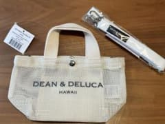 DEAN & DELUCA HAWAII メッシュトートXS +ストラップ - メルカリ