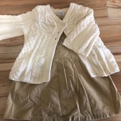 ガーデ&ワンピ　セット80サイズのサムネイル