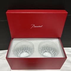Baccaratバカラ2015年ローザ タンブラー グラス ペア ロックグラス