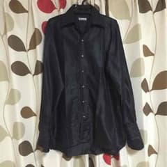 新郎 タキシード用 黒ワイシャツのサムネイル