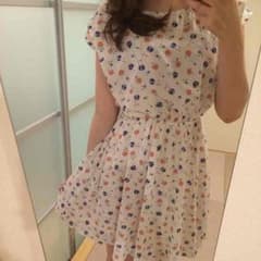 花柄ワンピ♡のサムネイル